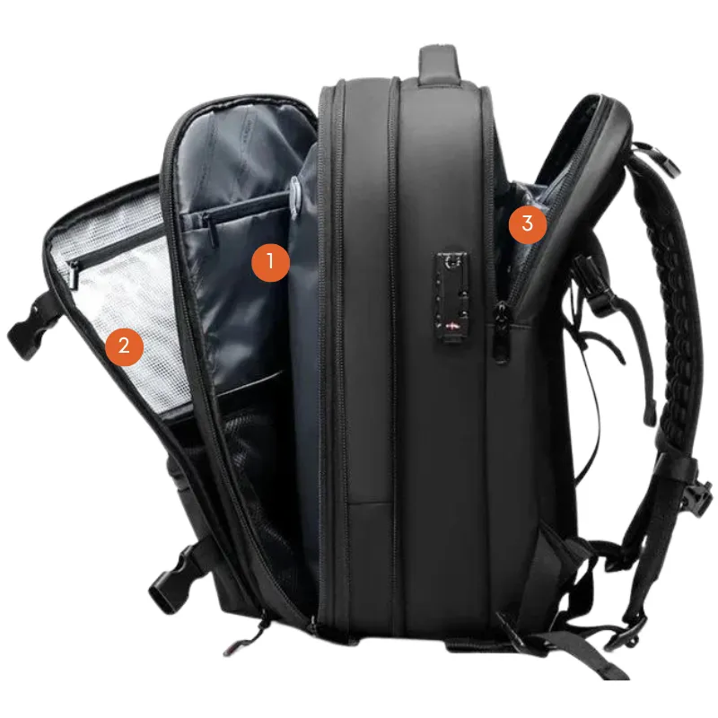 Vacuum Compression Backpack Deluxe – Lightweight & Durable