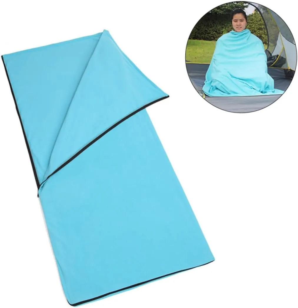 VANZACK Cool Weather Sleeping Bag Fleece Sleeping Bag Winter Sleeping Bag Camping Sleeping Bag aldult