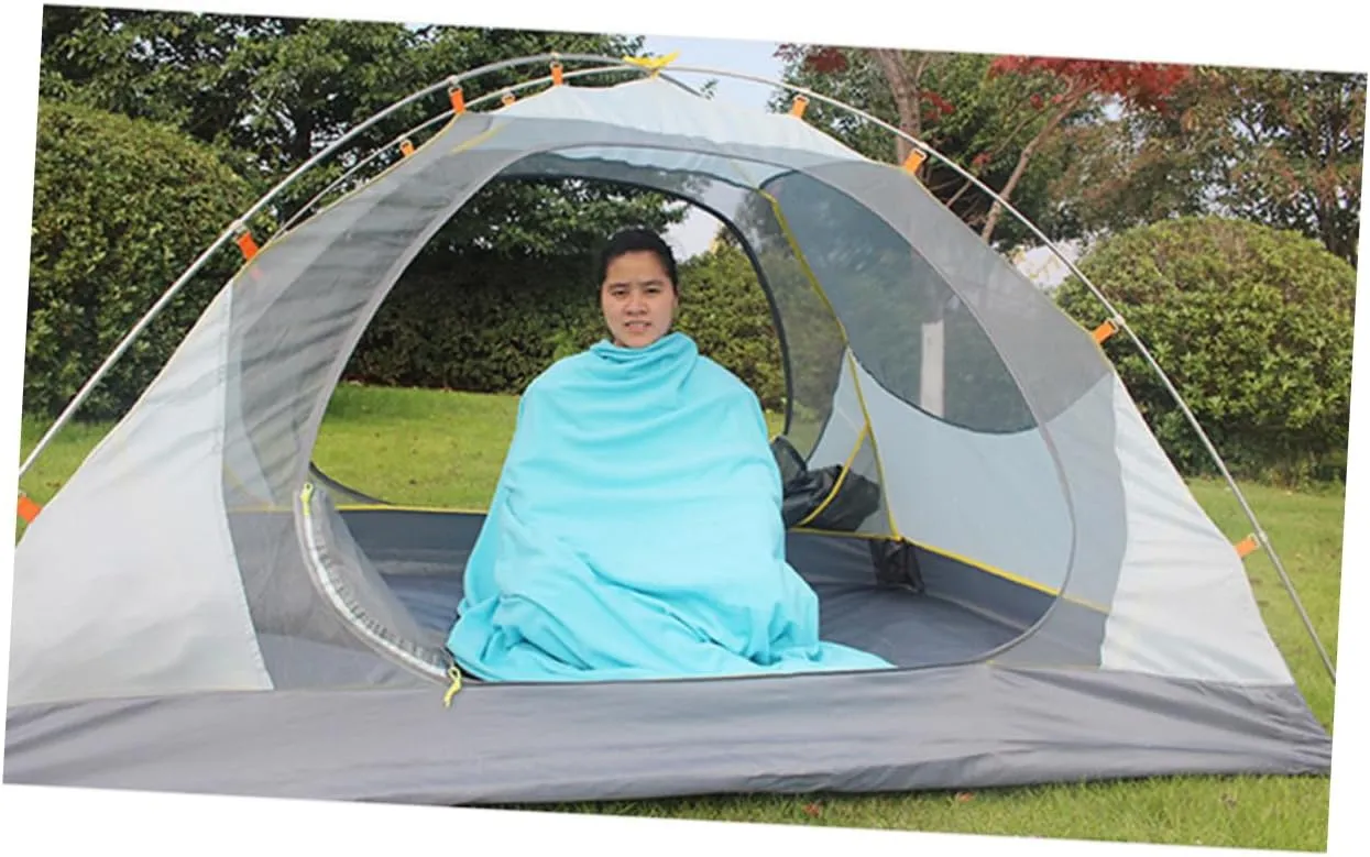 VANZACK Cool Weather Sleeping Bag Fleece Sleeping Bag Winter Sleeping Bag Camping Sleeping Bag aldult