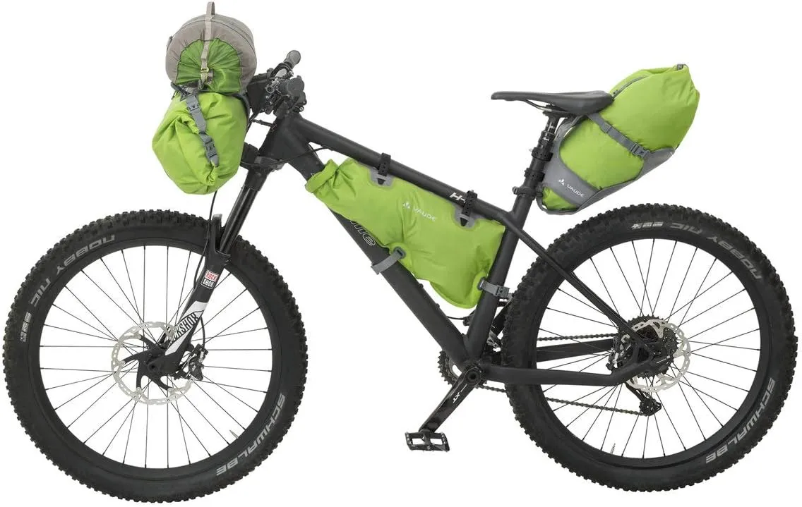 VAUDE Uni Sport Duffel, Black/Green, One Size