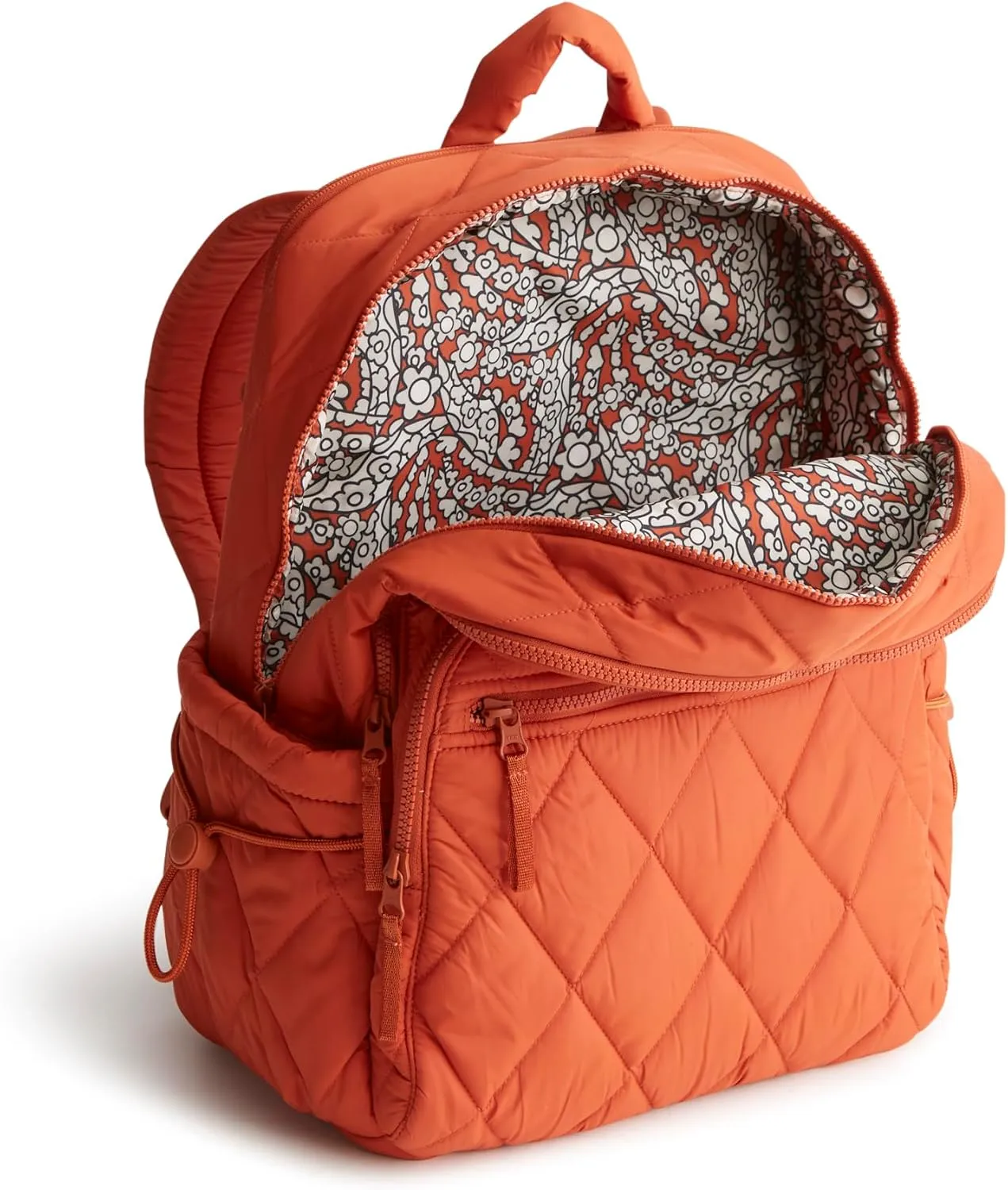 Vera Bradley Women's Featherweight Large Bancroft Backpack, Potter's Clay, One Size