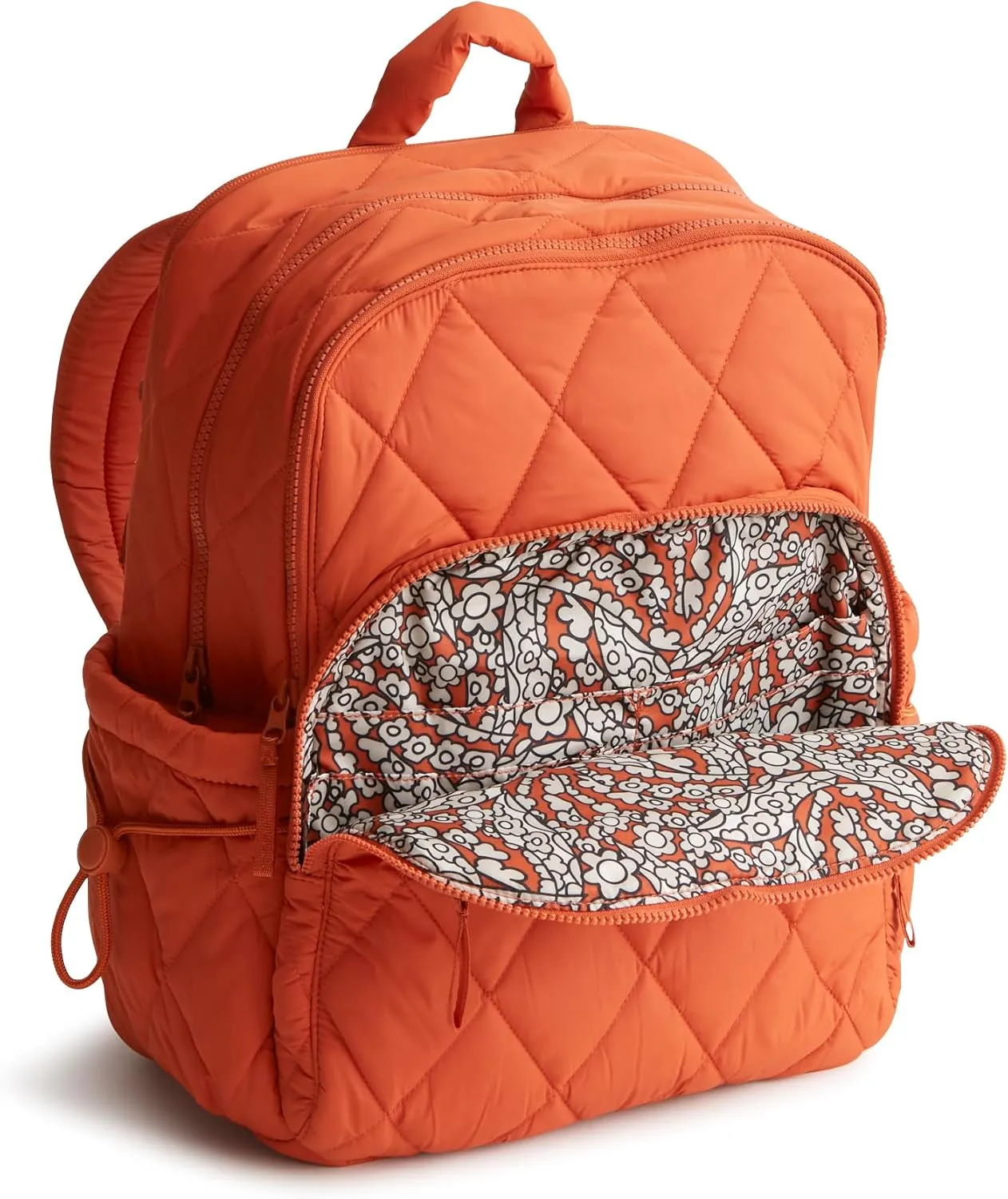 Vera Bradley Women's Featherweight Large Bancroft Backpack, Potter's Clay, One Size