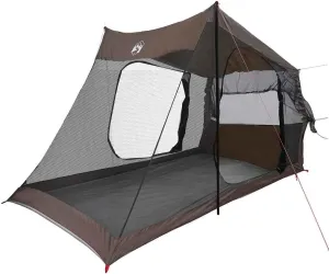 vidaXL Car Tent 2-Person Brown Waterproof