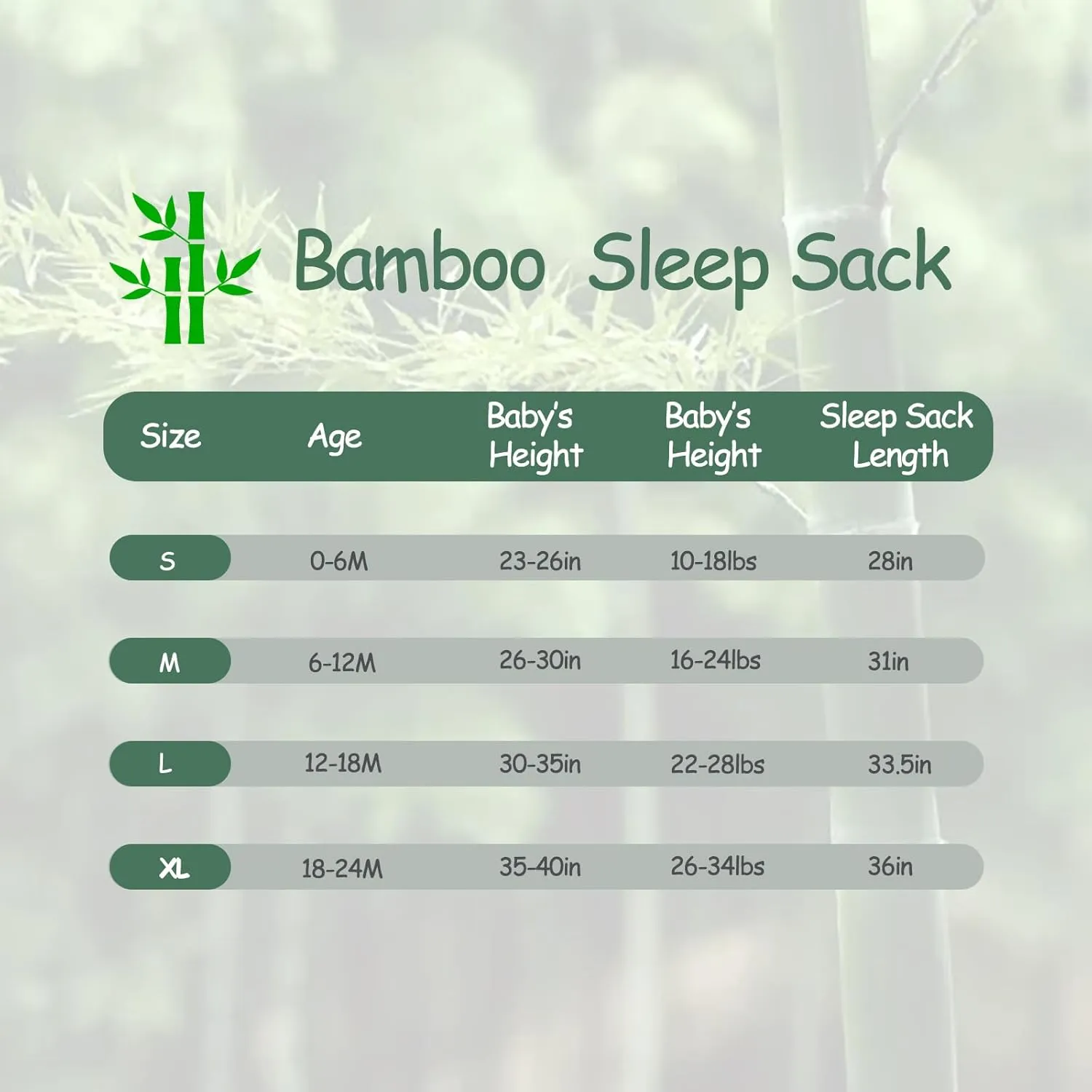 Viforu Rayon from Bamboo Sleep Sack Baby 18-24 Months Wearable Blanket 2-Pack 0.5 Tog 2T Toddler Sleeping Bag Lightweight Newborn Sleeper 2-way Zipper Sleepsack Girls Boys Swaddle Blanket