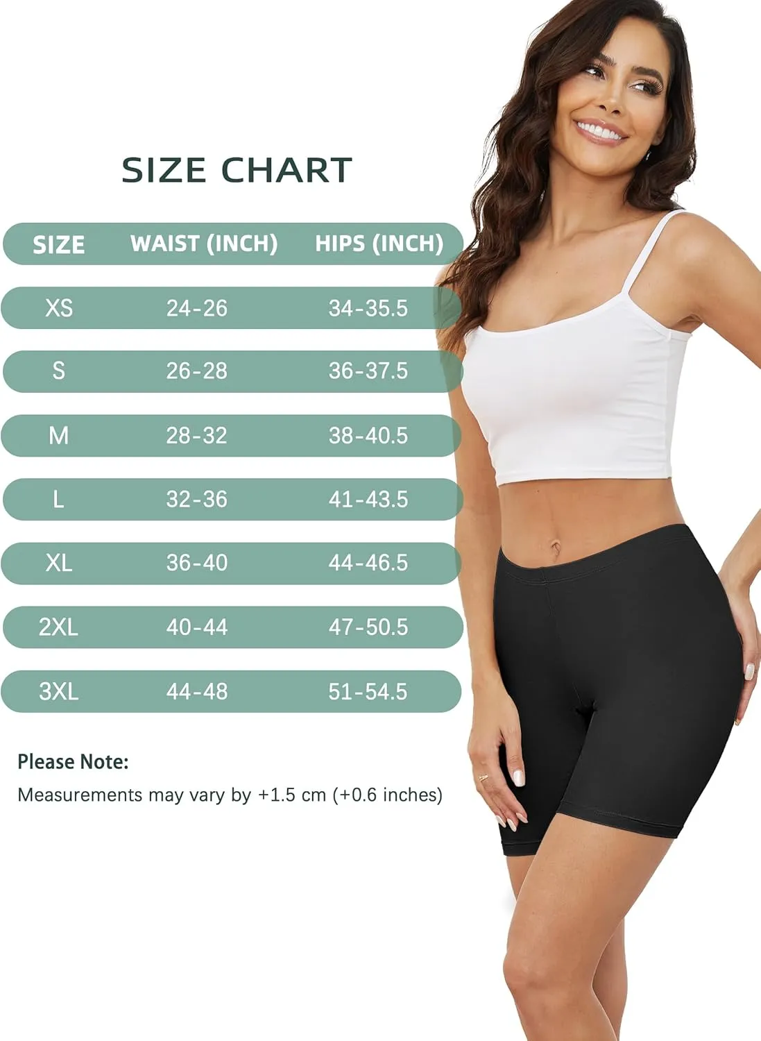 voenxe Women Cotton Boy Short Underwear,Shorts for Under Dress,Ladies Anti Chafe Boxer Briefs,High Waist Long Leg,4 Pack