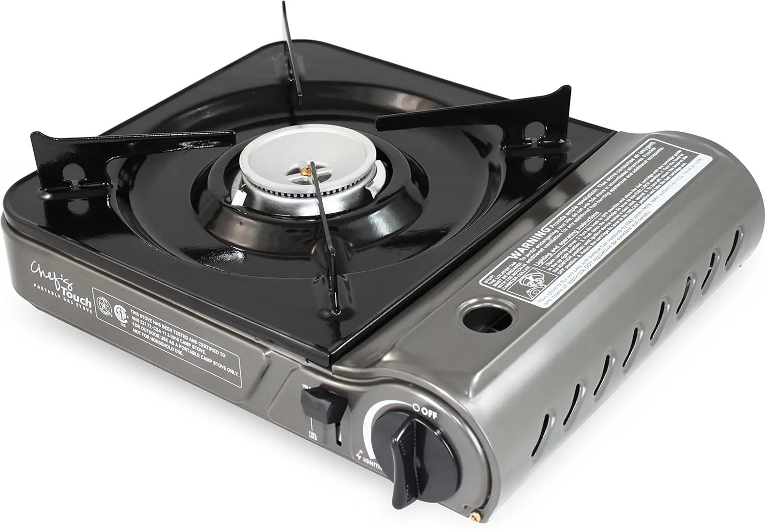 Vulcanus MS3800 Portable Gas Stove 9,560 Btu.12.9"x10.9"x4"