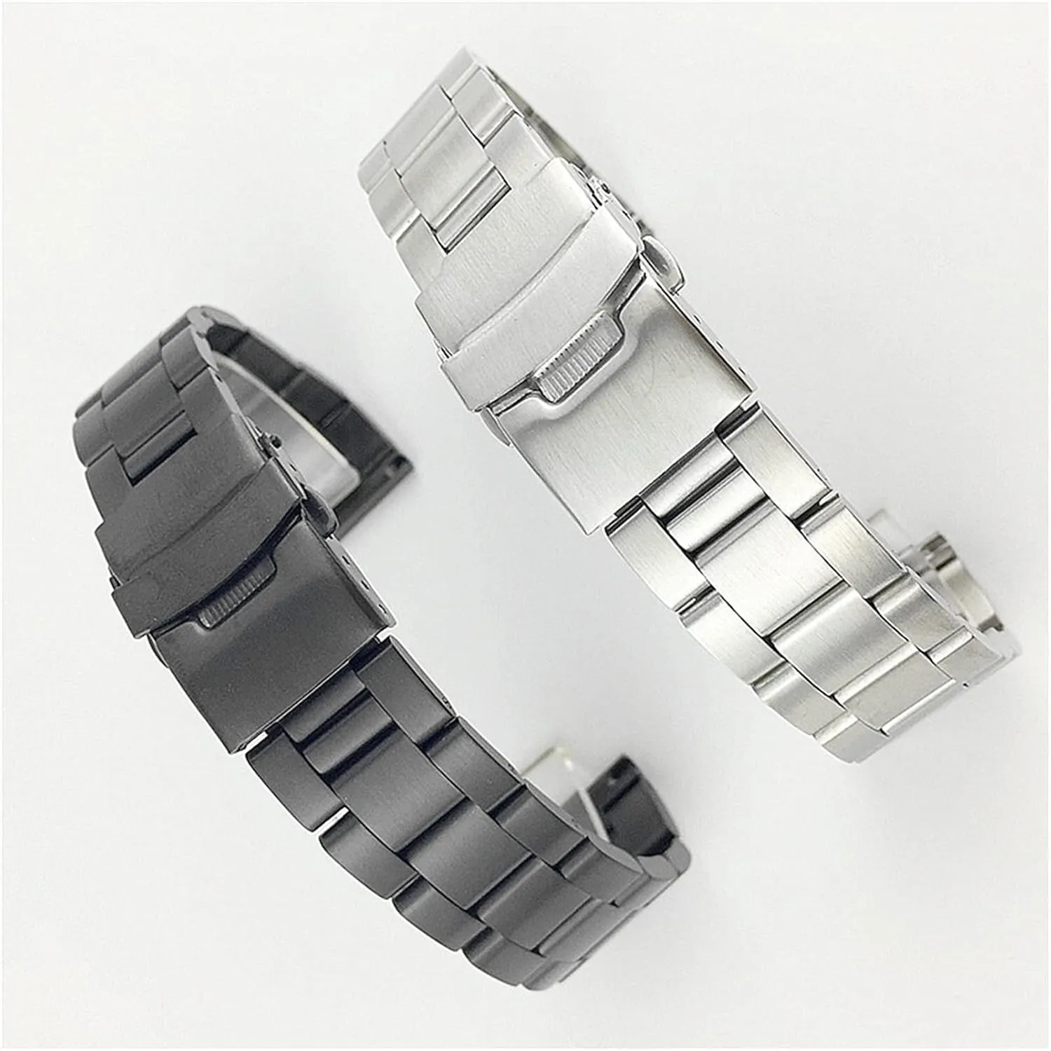Watch Strap Stainless Steel Watch Band Metal Solid Men's Women's Bracelet Wristband Accessories 18mm 20mm 22mm 24mm 26mm