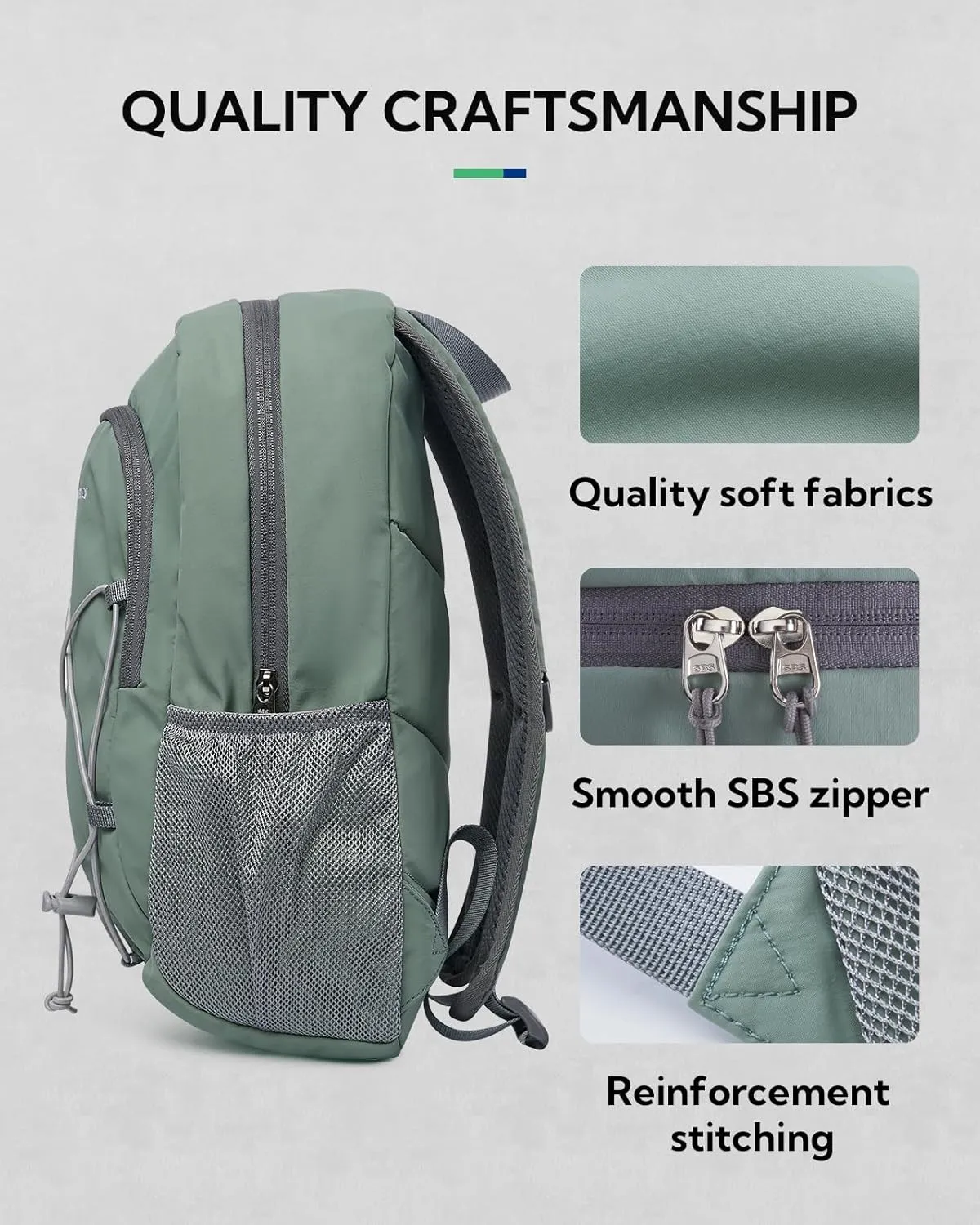 WATERFLY 12L Small Hiking Backpack: Day Pack Lightweight Travel Bag Camping Fitness Cycling Outdoor Sports Daypack For Women Men