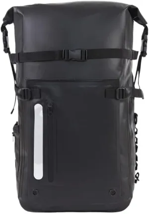 Waterproof Bag Wet Dry Bag Hiking Backpack 30L Outdoor Backpack for Kayaking Dive Bag for Fins Unisex (Black)