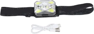 Waterproof COB Headlamp - Motion Sensor, 9 Modes, Type C Fast Charging, Detachable Head Light for Running, Fishing, and More