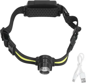Waterproof COB LED Mini Induction Headlamp Multifunctional Torch Front End Lamp for Outdoor Camping