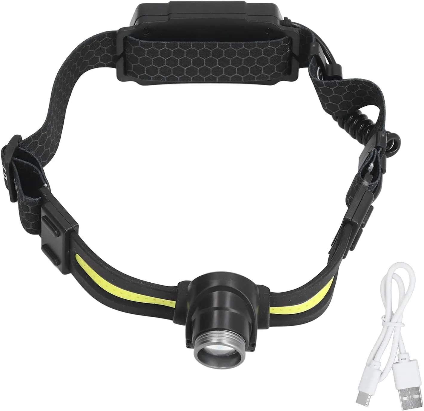Waterproof COB LED Mini Induction Headlamp Multifunctional Torch Front End Lamp for Outdoor Camping