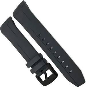 Waterproof Rubber Watchband For Tissot T120417 Sea Star 1000 Series Diving Watch Strap 22mm 21mm