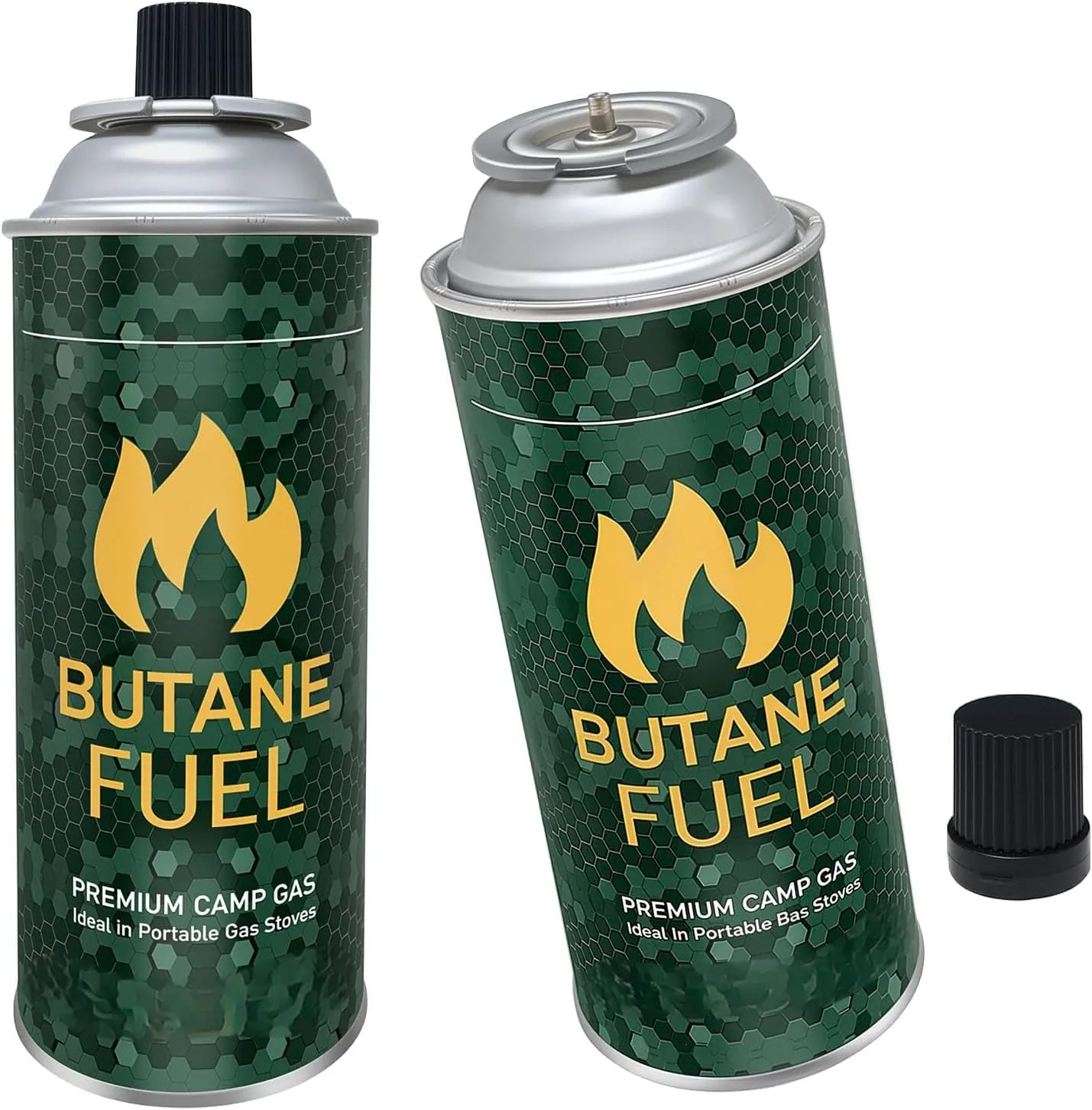 WILTEEXS Butane Refill Canister, Kitchen Torch Fluid Refill for Outdoor Camping - 2 Pack