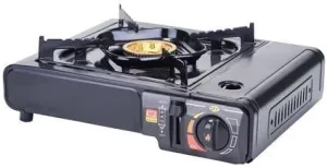 Winco PGS-1K, Portable Gas Cooker, 9500 BTUs, Brass Burner with Carrying Case