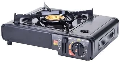 Winco PGS-1K, Portable Gas Cooker, 9500 BTUs, Brass Burner with Carrying Case