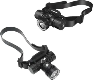 WINDFIRE Diving Headlamp Flashlight, Scuba Dive Light Underwater Headlamp Diving Light, Super Bright Waterproof Headlight Scuba Light for Diving