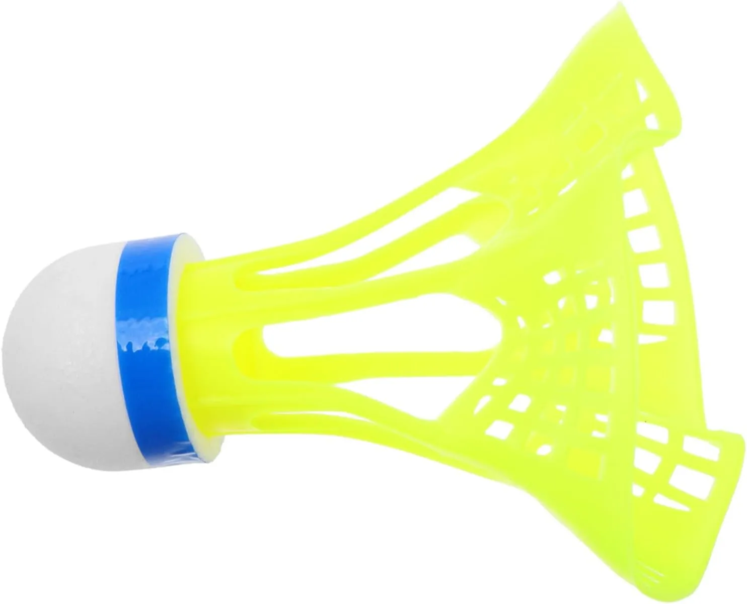 Windproof Badminton Training Balls Sturdy Outdoor Shuttlecock Replacement Durable Plastic