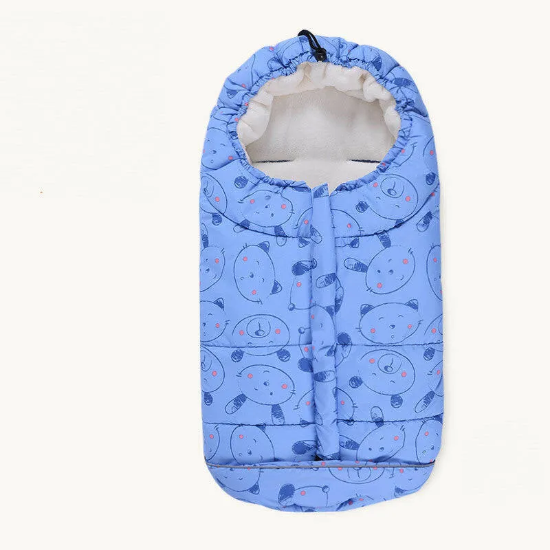 Windproof Waterproof  Thick & Cozy Baby Sleeping Bag