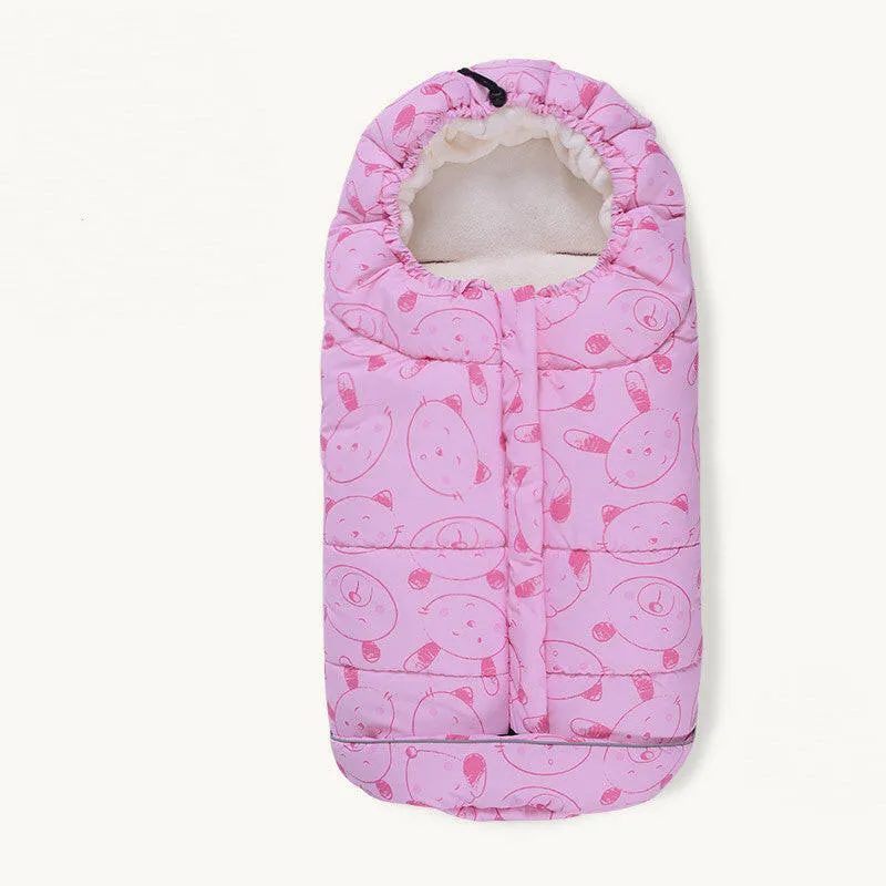 Windproof Waterproof  Thick & Cozy Baby Sleeping Bag
