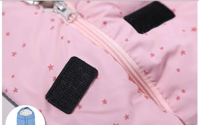 Windproof Waterproof  Thick & Cozy Baby Sleeping Bag