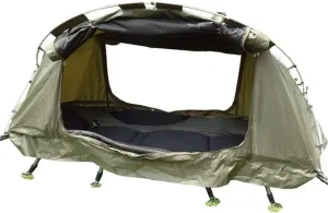 Winter Camping Tent Cot, 4 Season Off Ground Tent with Anti-Storm Design, Waterproof and Foldable for 1 Person, Ideal for Winter Fishing, Hiking, Camping, and Travel
