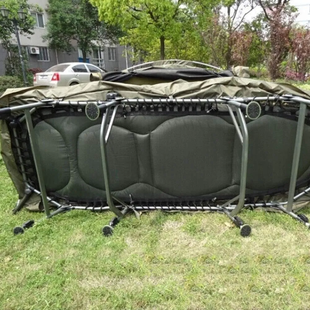 Winter Camping Tent Cot, 4 Season Off Ground Tent with Anti-Storm Design, Waterproof and Foldable for 1 Person, Ideal for Winter Fishing, Hiking, Camping, and Travel