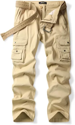 Womens Cargo Pants with Pockets Outdoor Casual Ripstop Camo Tactical Combat Work Pants
