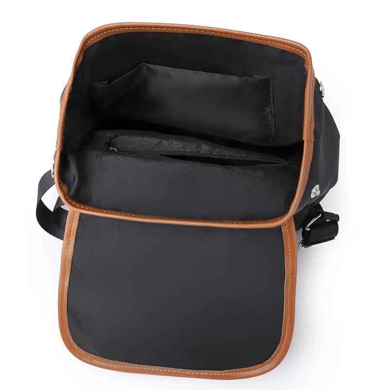 Women's Simple Lightweight Multifunctional Oxford Cloth Travel Anti-theft Backpack