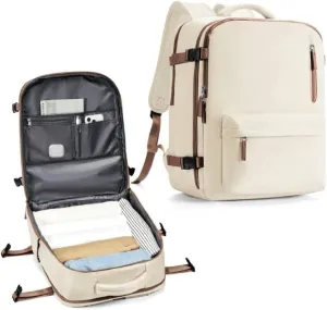WONHOX Large Travel Backpack Carry on Flight Approved Laptop Work Business Backpack for Women Men Mochila de Viaje
