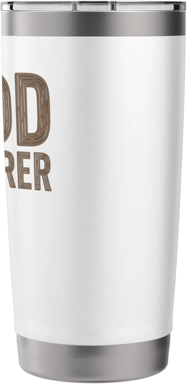 Wood Whisperer Woodworker Wood Carving Woodworking Stainless Steel Insulated Tumbler