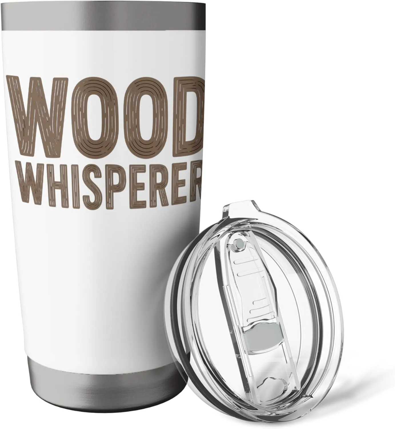 Wood Whisperer Woodworker Wood Carving Woodworking Stainless Steel Insulated Tumbler