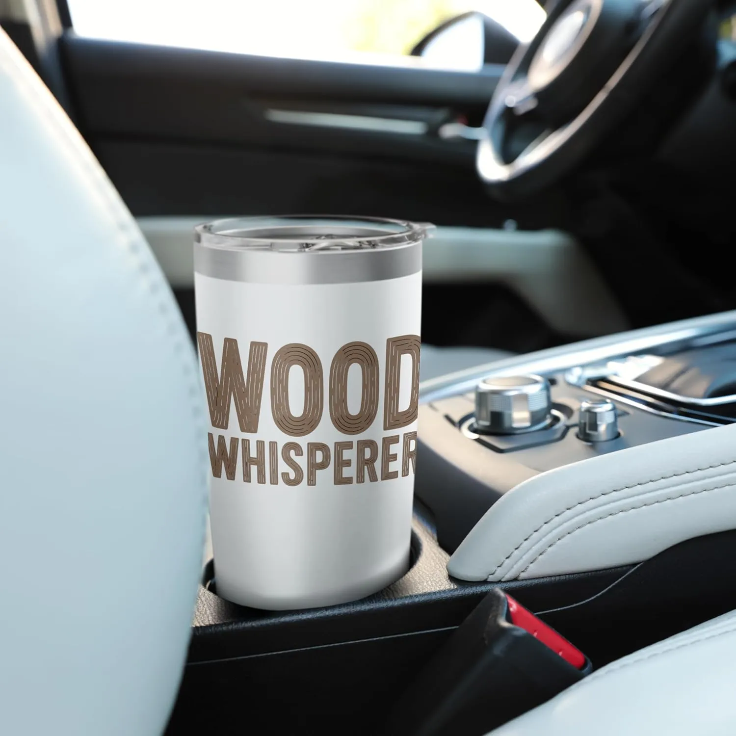 Wood Whisperer Woodworker Wood Carving Woodworking Stainless Steel Insulated Tumbler