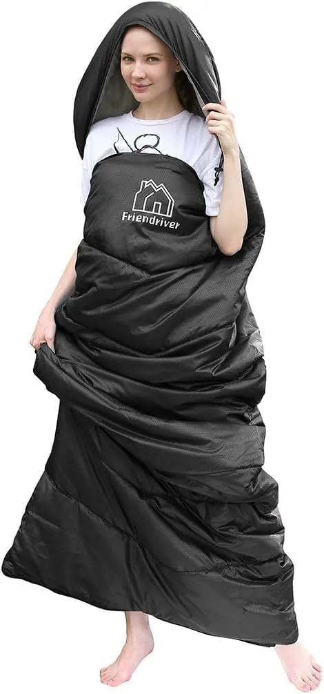 XL Size Upgraded Version of Camping Sleeping Bag 4 Seasons Warm and Cool, Lighter Weight, Adults and Children Can Use Waterproof Camping Bag, Travel and Outdoor Activities