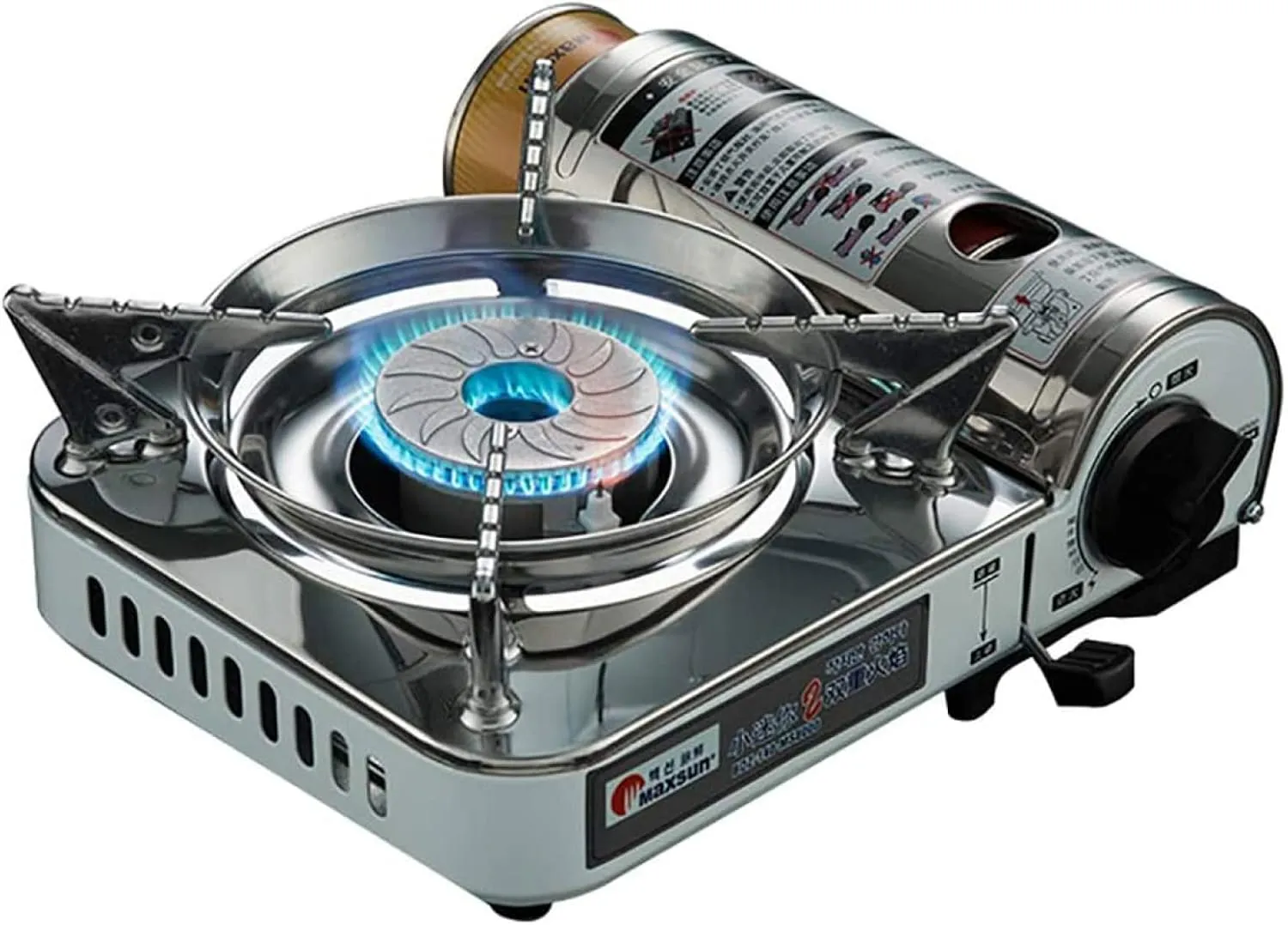 XPSSJMU Portable Butane Burner Cassette Stove With Carrying Case For Outdoor Camping Picnic