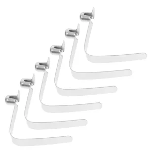 YARNOW Cows Anti-snap Spring Clip Tool 10pcs Kick Management Device Stainless Steel Pin Cattle Kick Control