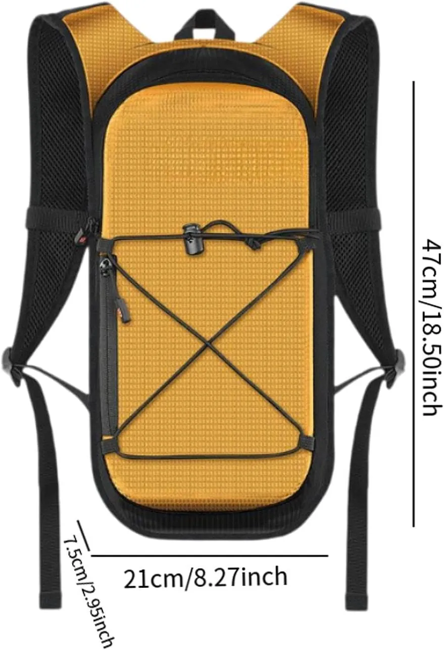 YIJU Hydration Backpack Daypack,Practical Water Rucksack Water Bag Hiking Water Backpack Portable for Camping Backpacking Riding
