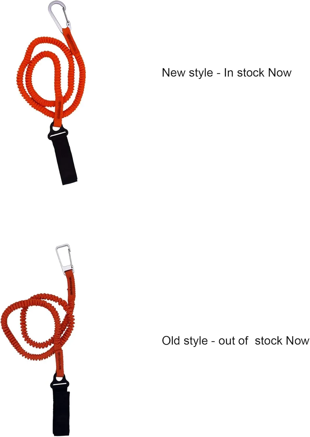 YYST Orange Paddle Leash Paddle Holder Tool Lanyard - No Paddle