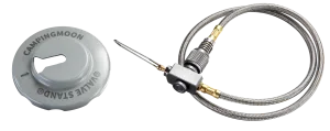 Z21-70 27.6-Inch Gas Hose for EN417 Lindal Valve Canister & Device