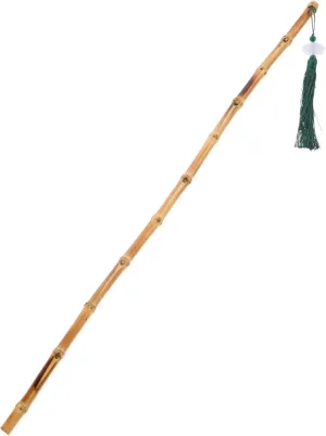 Zerodeko Rattan Decorative Stick Educational Admonition Tool for Boys and Girls Hiking Trekking Pole Lightweight Durable