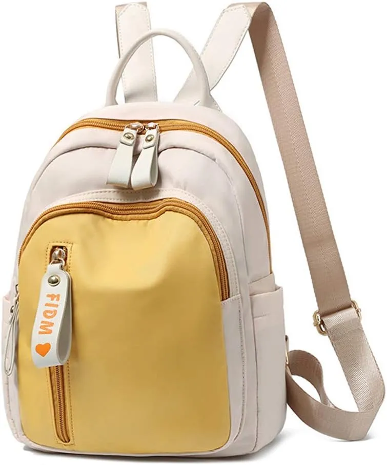 zhongningyifeng Backpack for Women Small, Mini Nylon Travel Backpack Purse, Shoulder Bag Cute Lightweight for Ladies