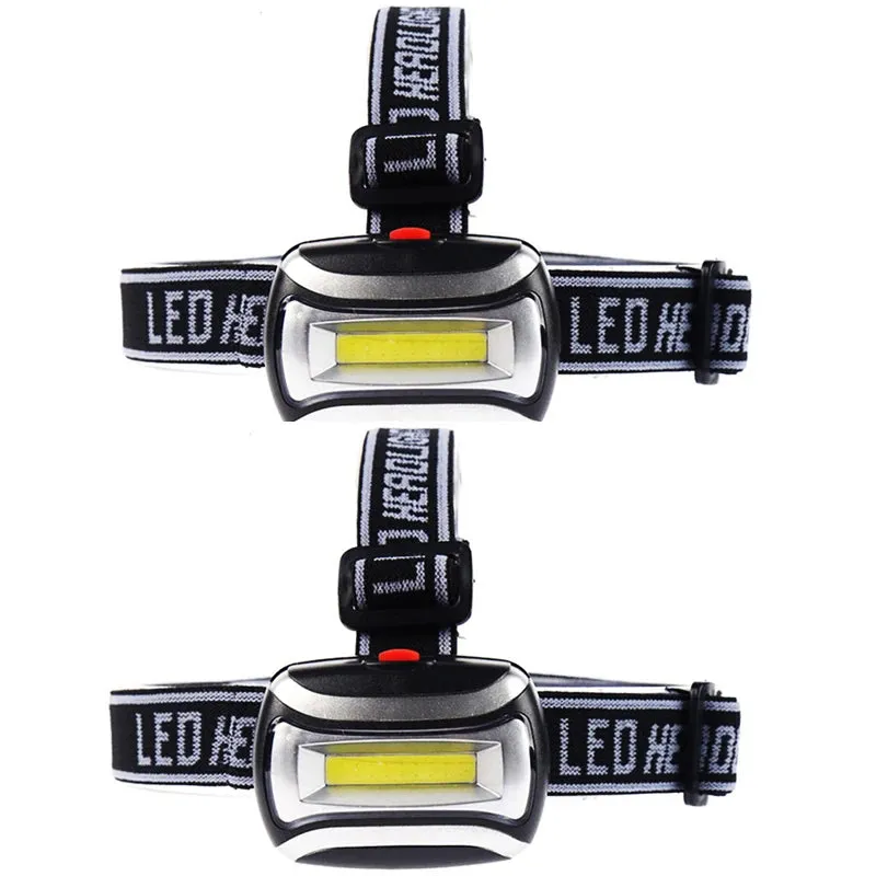 ZK20 High Quality Mini Plastic 600Lm LED Headlight Headlamp Head Light Lamp Flashlight 3aaa Torch For Camping Hiking Fishing